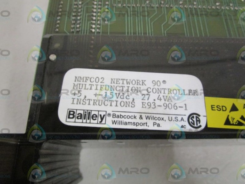BAILEY MULTIFUCTION CONTROLLER NMFC02  UNMP