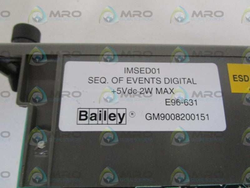 BAILEY EVENT MODULE IMSED01  UNMP