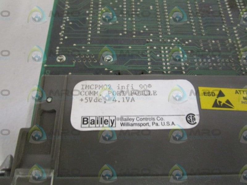 BAILEY COMMUNICATION PORT MODULE IMCPM02  UNMP
