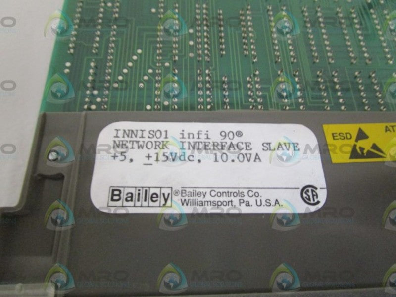 BAILEY NETWORK INTERFACE SLAVE INNIS01  UNMP