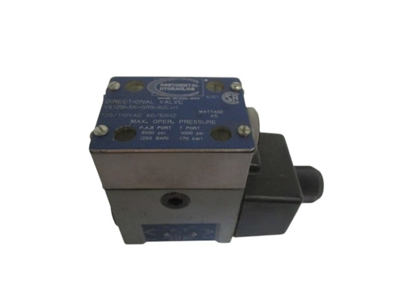 CONTINENTAL HYDRUALICS DIRECTIONAL VALVE VS12M-5K-GRB-60L-H  NSNP