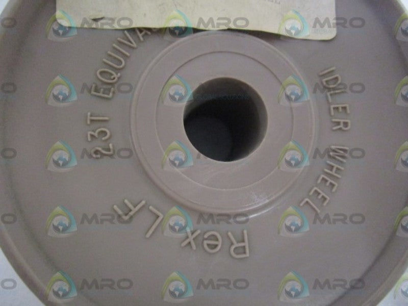 REXNORD 1" PLASTIC IDLER WHEEL LF23T NSNP