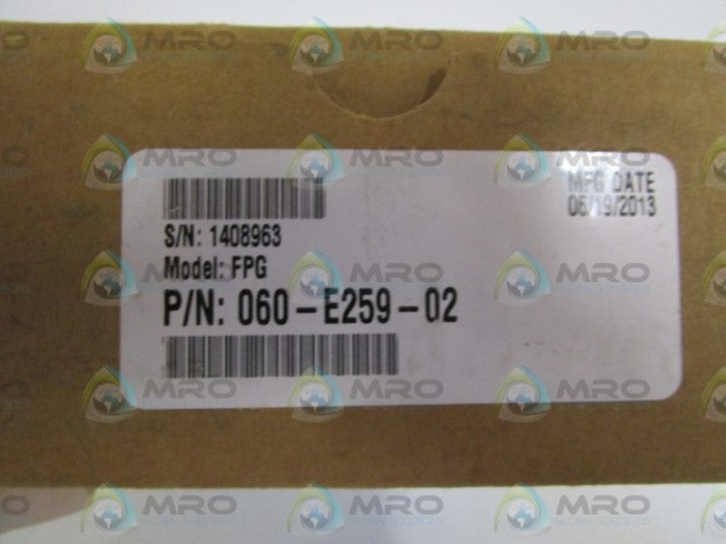 HONEYWELL SENSOR FPG 060-E259-02 NSMP