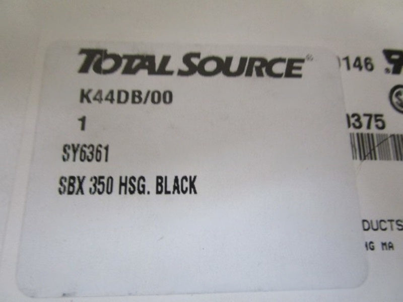 TOTAL SOURCE BLACK HOUSING SY6361 NSMP