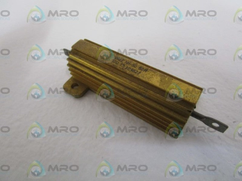 LOT OF 6 DALE RESISTOR NH-50 50W 10K NSNP