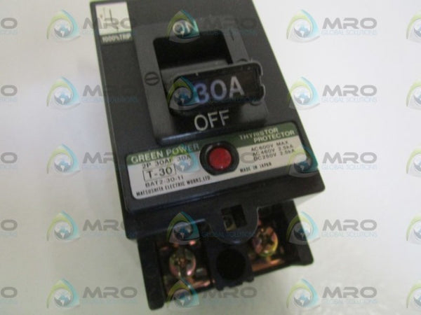 MATSUSHITA ELECTRIC CIRCUIT BREAKER 30A BAT2-30-11 NSMP