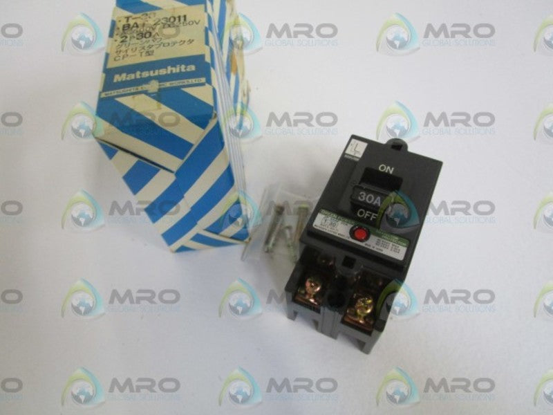 MATSUSHITA ELECTRIC CIRCUIT BREAKER 30A BAT2-30-11 NSMP