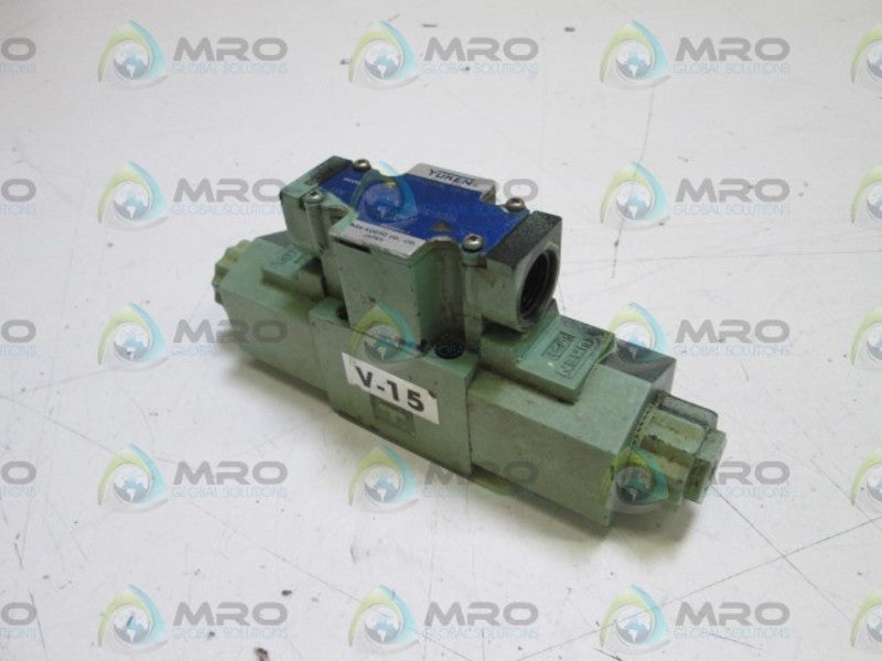 YUKEN DIRECTIONAL VALVE DSG-01-3C9-D24-5004 UNMP