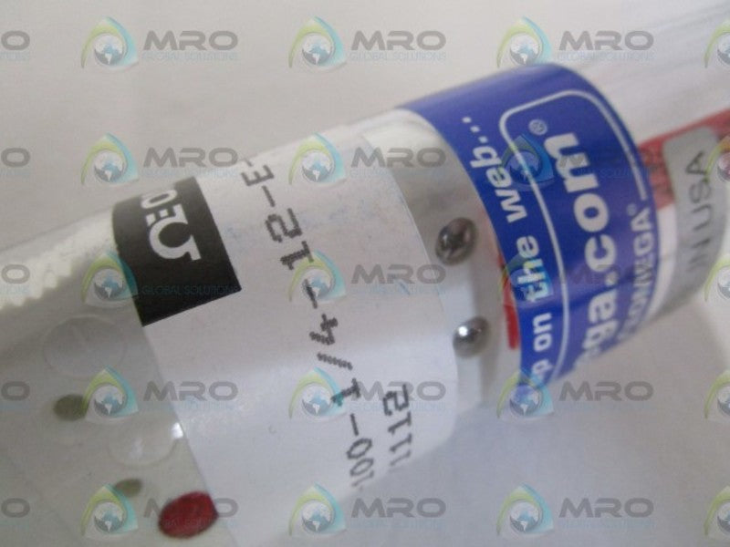 OMEGA TEMP. PROBE PR-13-2-100-1/4-12-E-PFA ORIGINAL PACKAGE