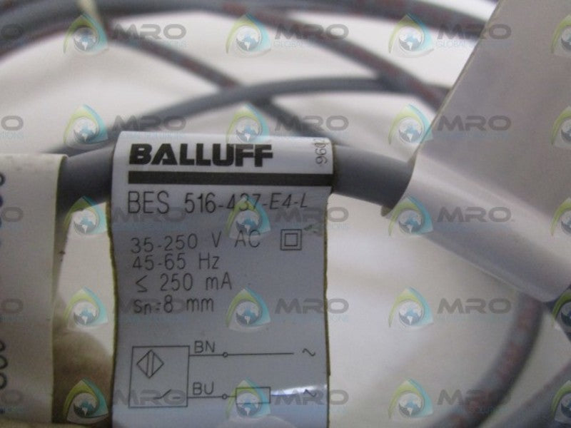 BALLUFF PROXMITY SENSOR BES516-437-E4-L  NSNP