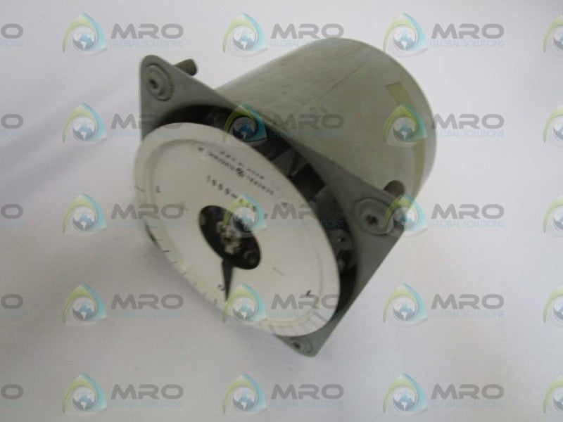 GENERAL ELECTRIC D-C AMMETER 50-100112EGAA2AAD (AS PICTURED)  UNMP