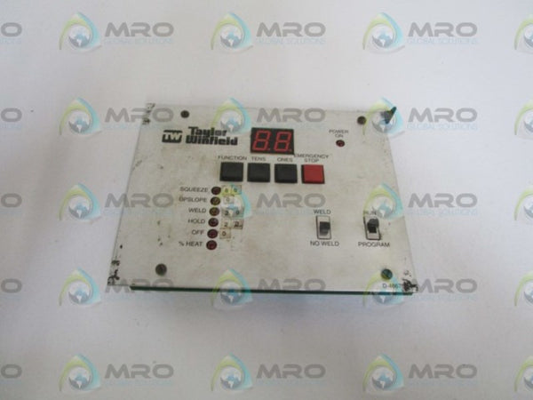 TAYLOW WINFIELD PANEL FACE /BOARD D484516 UNMP