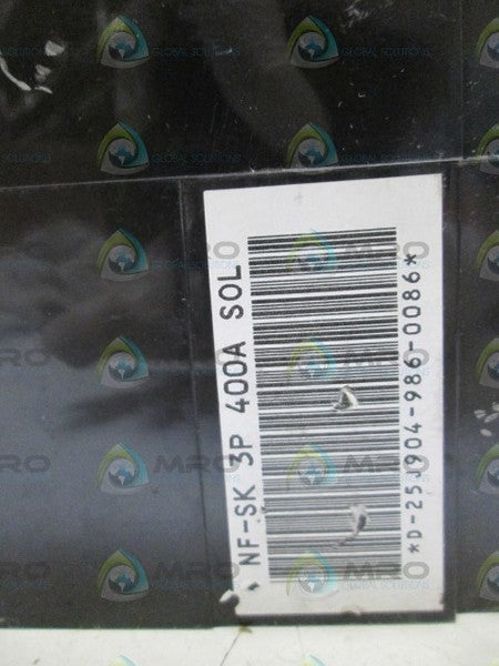MITSUBISHI NO-FUSE CIRCUIT BREAKER 3P 400AMP NF-SK NSNP