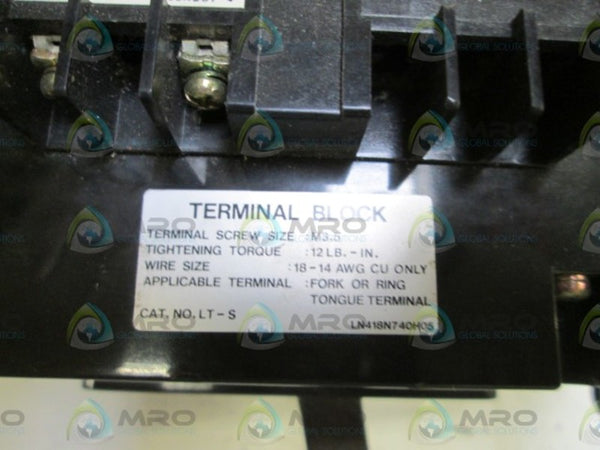 MITSUBISHI NO-FUSE CIRCUIT BREAKER 3P 400AMP NF-SK NSNP