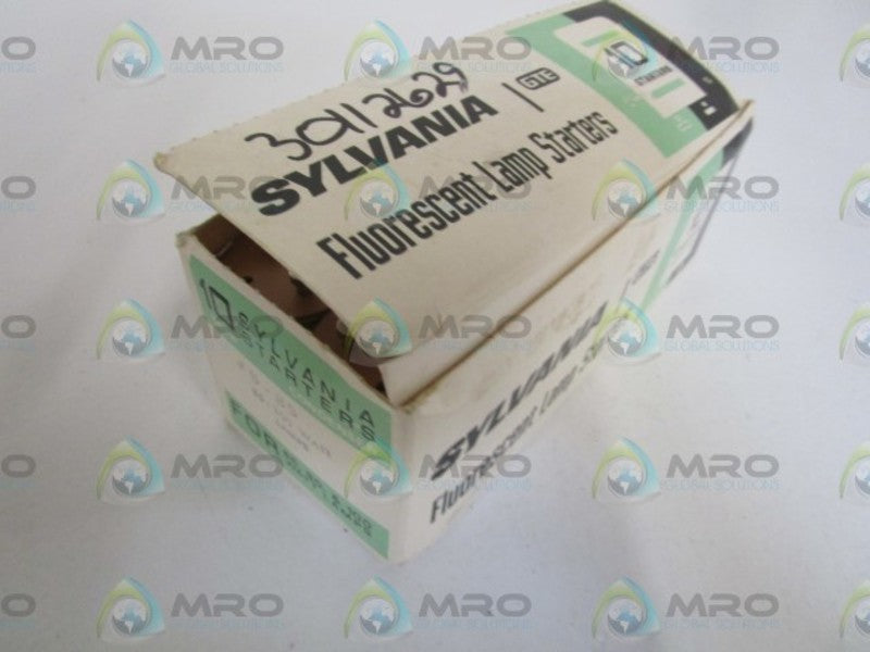 LOT OF 10 SYLVANIA 90-100W LAMP STARTER FS-85 NSMP
