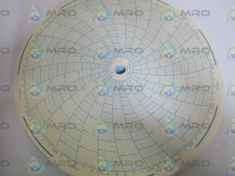 LOT OF 100 HONEYWELL CIRCULAR CHART 680016-311 NSMP