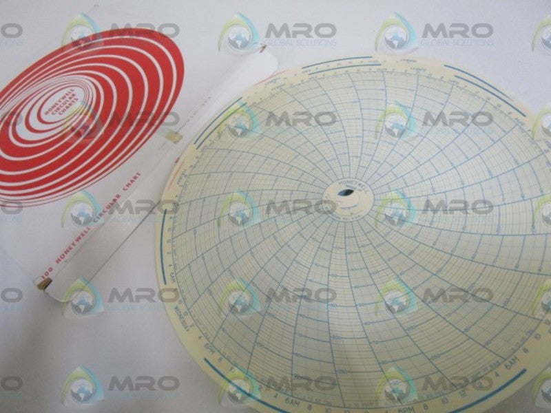 LOT OF 100 HONEYWELL CIRCULAR CHART 680016-311 NSMP