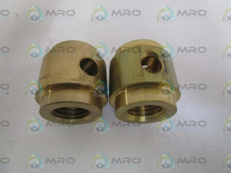 LOT OF 2 KRONES THREADED BUSH 8793320056 NSNP