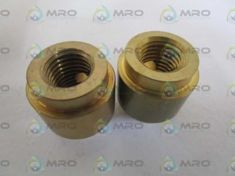 LOT OF 2 KRONES THREADED BUSH 8793320056 NSNP