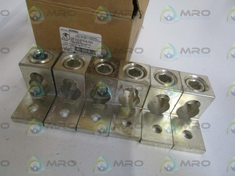 LOT OF 6 THOMAS & BETTS LUG ADR6004 NSMP