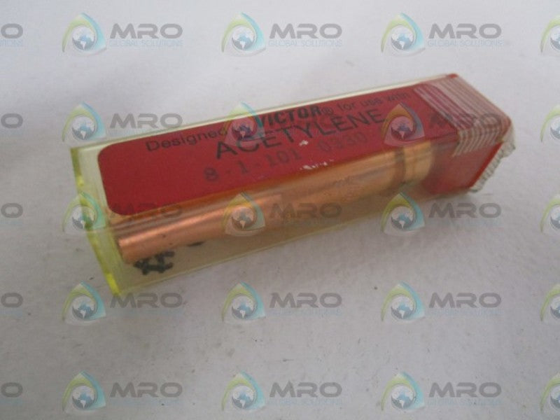 VICTOR ACETYLENE TIP 8-1-101 ORGINAL PACKAGE