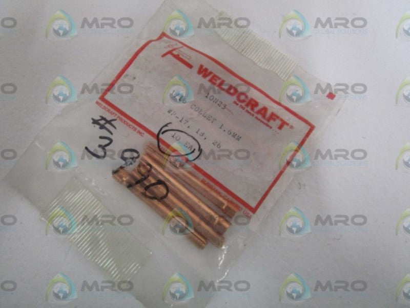 WELDCRAFT 1/6 1.6MM 10N23 (PKG OF 10) NSMP