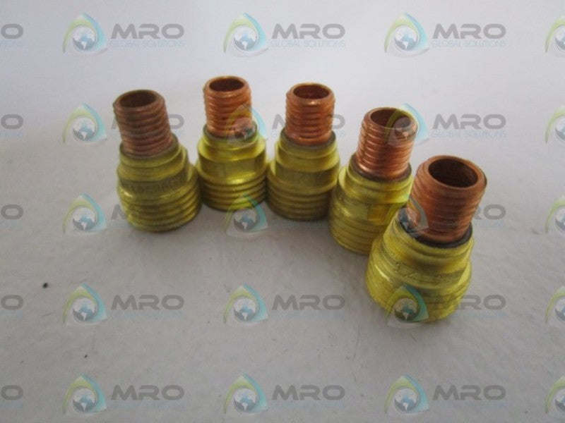 LOT OF 5 WELDCRAFT GAS LENS 1/16 NSNP