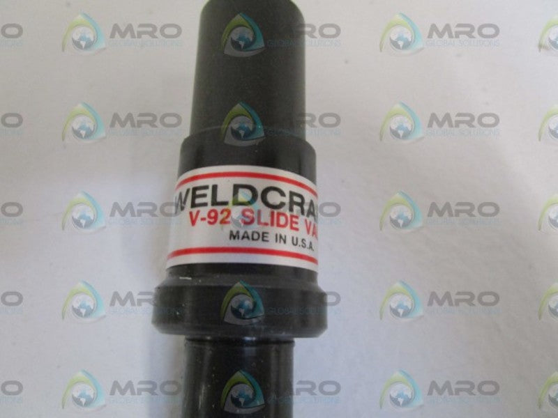 WELDCRAFT SLIDE VALVE V-92 NSMP