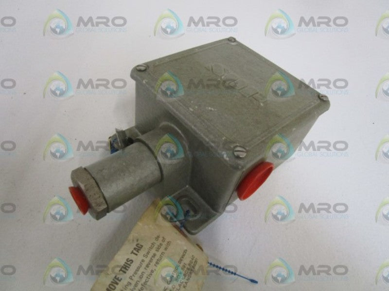 SOR PRESSURE SWITCH 9RN-KK5-N3-LRR NSNP