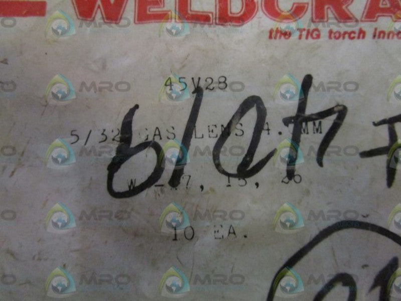 WELDCRAFT 5/32 4.0MM 45V28 (PKG OF 10) NSMP
