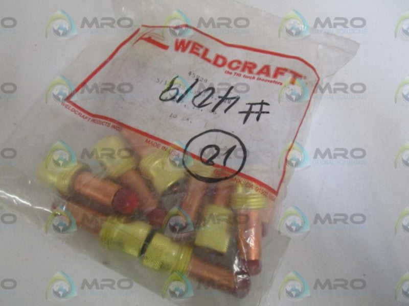 WELDCRAFT 5/32 4.0MM 45V28 (PKG OF 10) NSMP