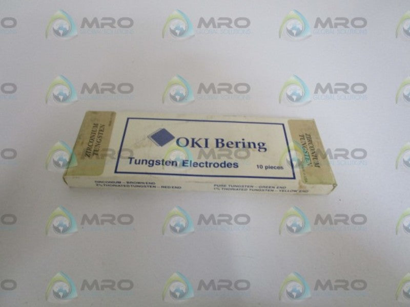 LOT OF 10 OKI TUNGSTEN ELECTRODES GROUND TUN0407GZ NSFS