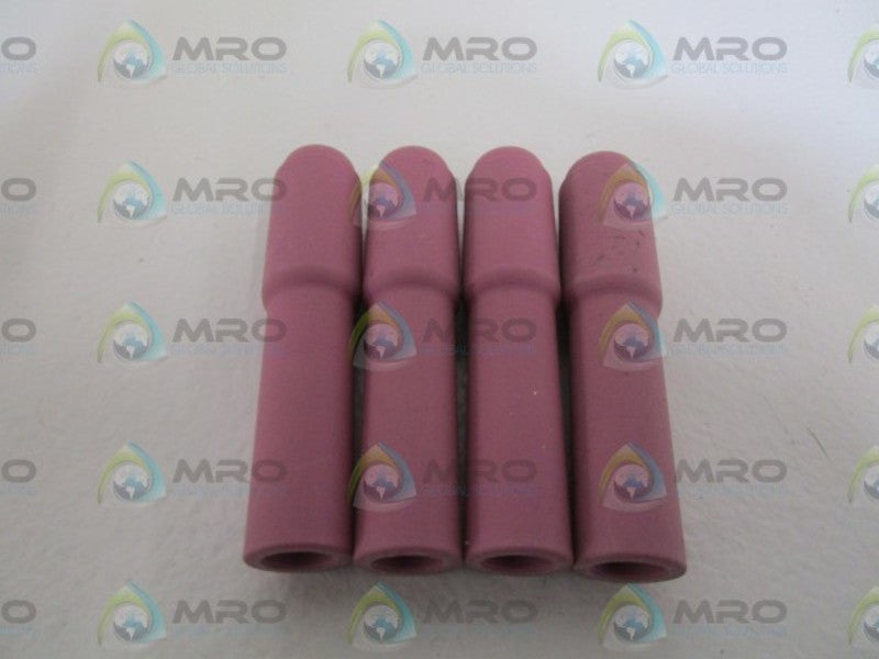 LOT OF 4 WELDCRAFT ALUMINA NOZZLES 10N48L NSNP