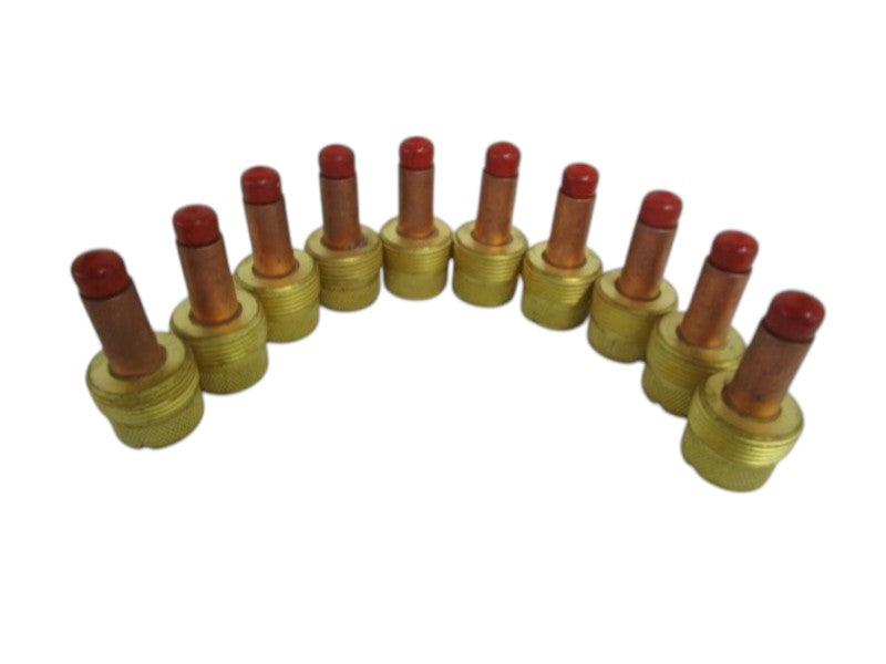 LOT OF 10 WELDCRAFT GAS LENS 1/16 1.6 NSNP