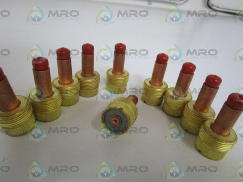 LOT OF 10 WELDCRAFT GAS LENS 1/16 1.6 NSNP