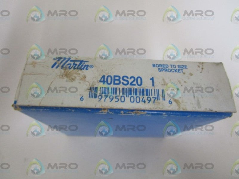MARTIN 40BS20 SPROCKET 1" NSFS