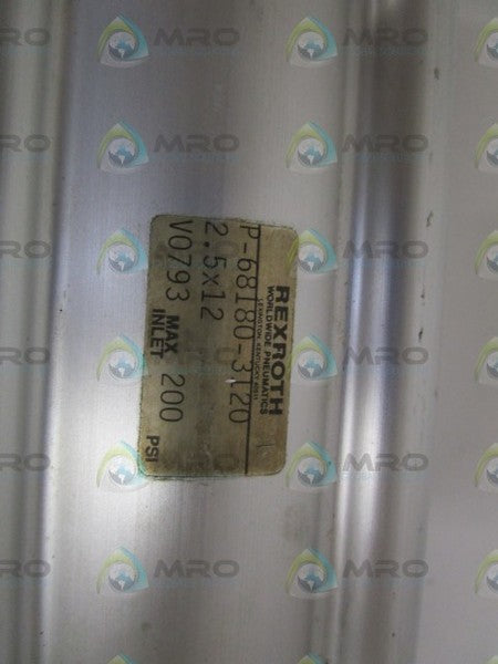 REXROTH CYLINDER 2.5X12 P-68180-3120 UNMP