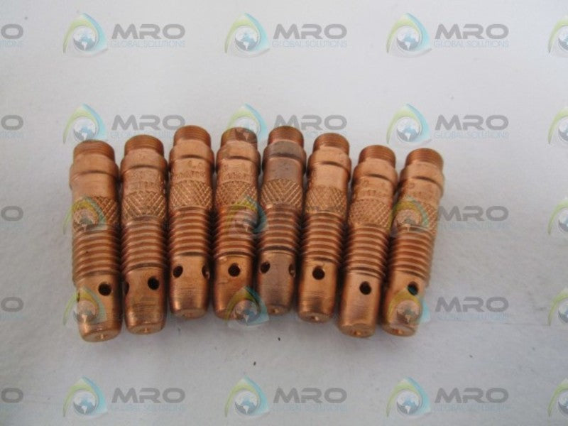 LOT OF 8 WELDCRAFT COLLET BODY .040 1.0NSNP