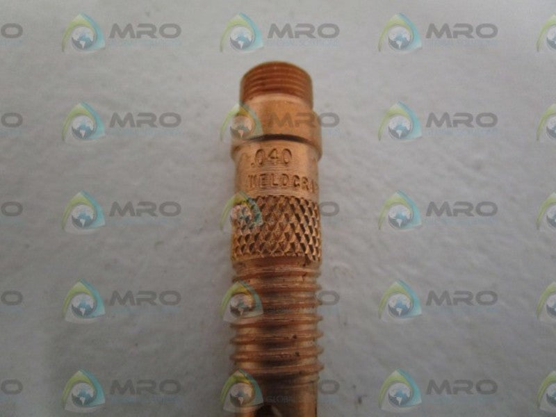 LOT OF 8 WELDCRAFT COLLET BODY .040 1.0NSNP
