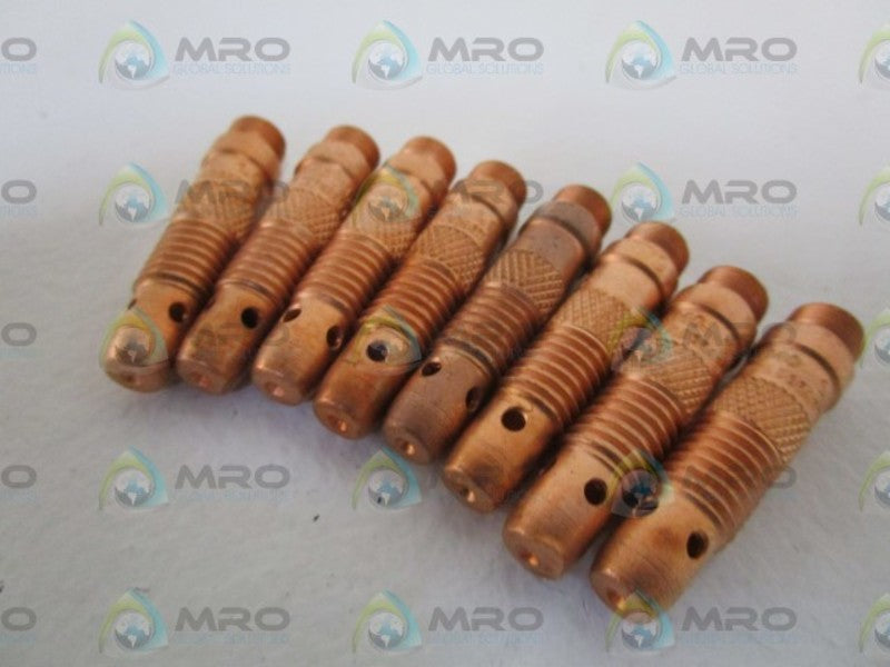 LOT OF 8 WELDCRAFT COLLET BODY .040 1.0NSNP