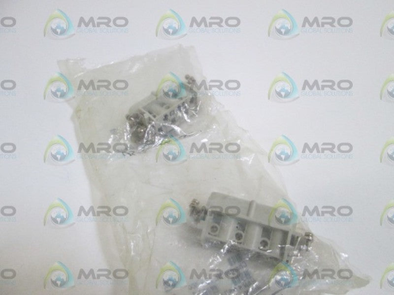 LOT OF 2 HARTING HAN6HSBFS CONNECTOR NSMP