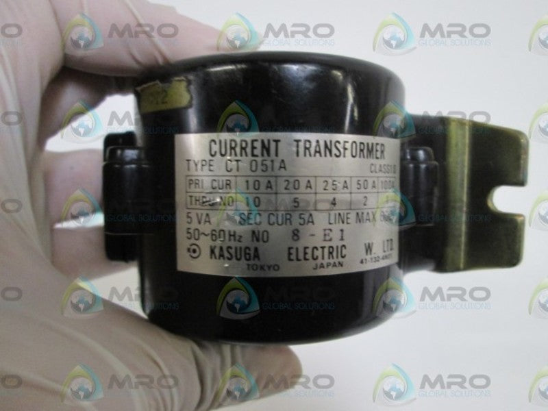 KASUGA ELECTRIC CURRENT TRANSFORMER KLR3ATB UNMP
