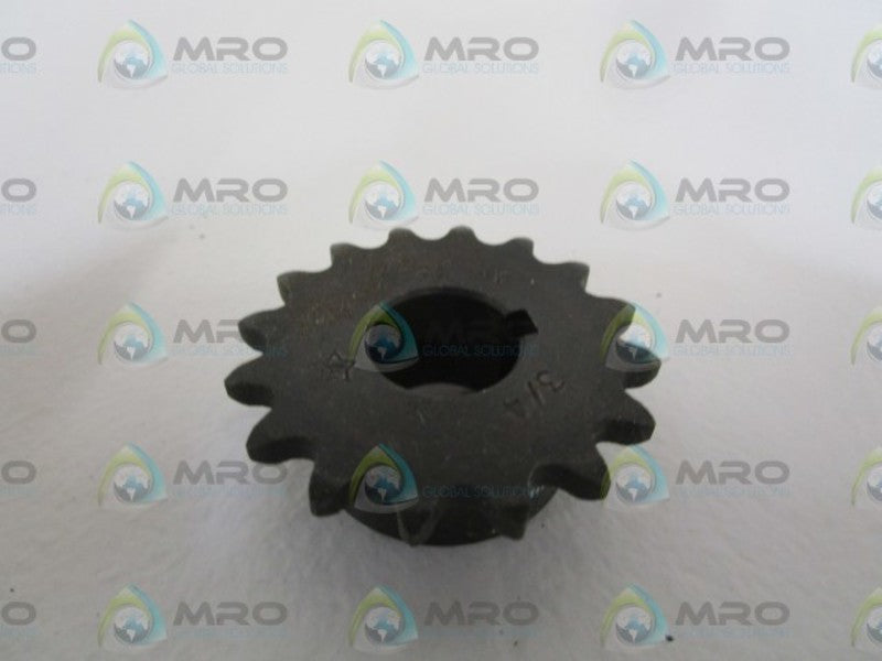 TSUBAKI SPROCKET 35B16F-3/4 NSMP