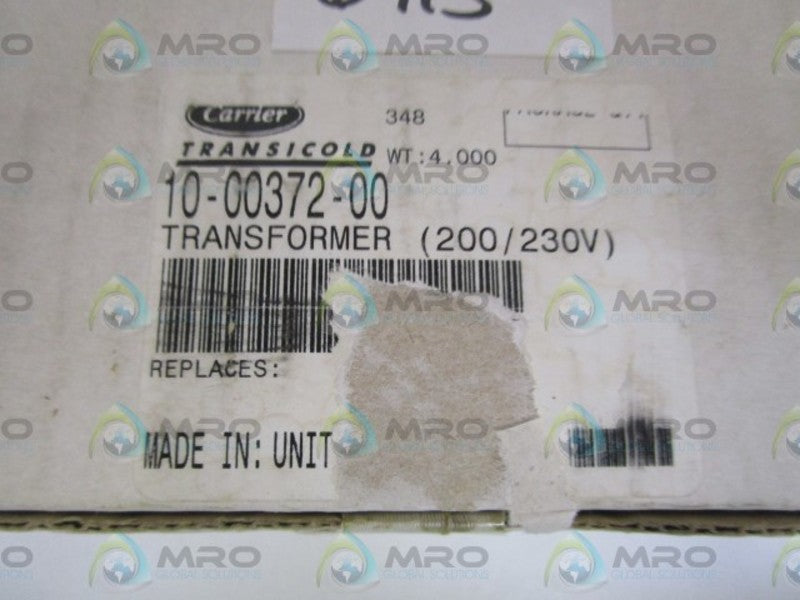 CARRIER TRANSFORMER 10-00372-00  NSMP