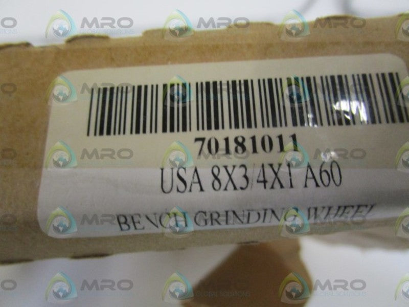 TRU-MAXX 8X3/4X1 A60 BENCH GRINDING WHEEL 70181011 NSMP