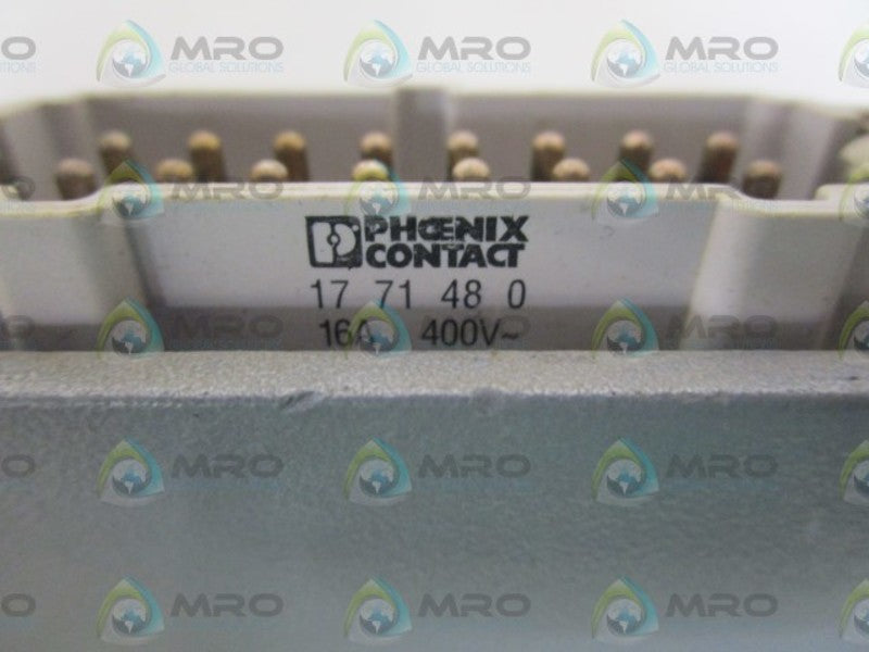 PHOENIX CONTACT HOUSING CONNECTOR 17 71 48 0 UNMP