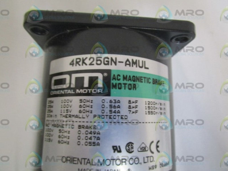 ORIENTAL MOTOR 4RK25GN-AMUL  NSMP