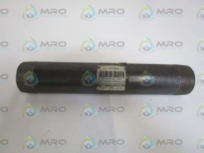 GRAINGER 5P729A BLACK WELDED STEEL NIPPLE 1-1/2"X10" NSNP
