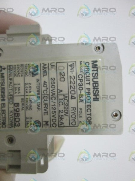 MITSUBISHI CP30-BA 220VAC 20A UNMP