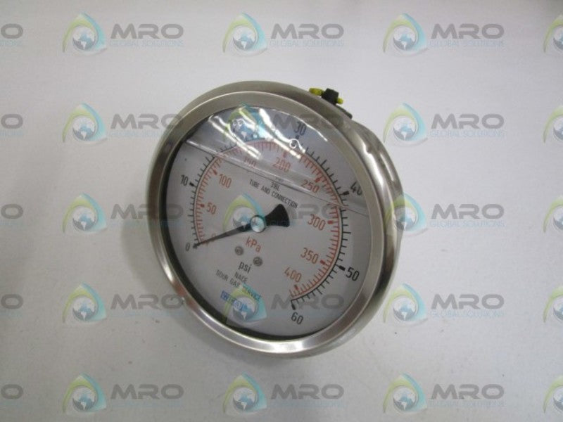 WIKA 233.53 4" 60PSI 1/4"NPT GAUGE 9267412 NSMP